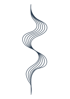 Ikon biru minimalis mewakili fitur hypnotherapy online di website Sana Rael.